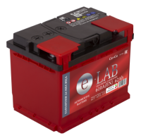 E-Lab 6СТ-62 VL (тип 0) Евро АКБ (габариты 242х175х190, ток разряда 610А)